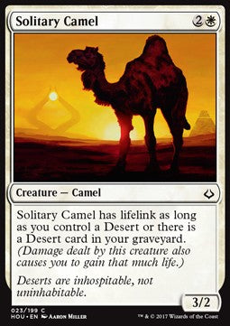 Solitary Camel - Hour of Devastation (Common) [HOU-23] Hauptbild