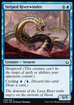 Striped Riverwinder - Hour of Devastation (Common) [HOU-48] Hover Image