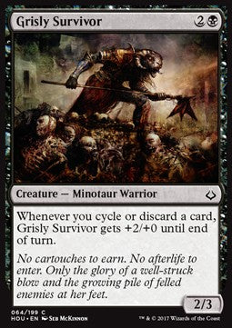 Grisly Survivor - Hour of Devastation (Common) [HOU-64] Hover Image