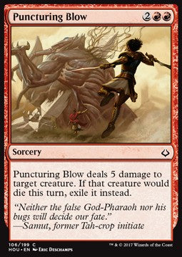 Puncturing Blow - Hour of Devastation (Common) [HOU-106] Immagine principale del prodotto