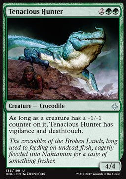 Tenacious Hunter - Hour of Devastation (Uncommon) [HOU-136] Hauptbild