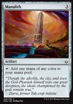 Manalith - Hour of Devastation (Common) [HOU-164] Hover Image