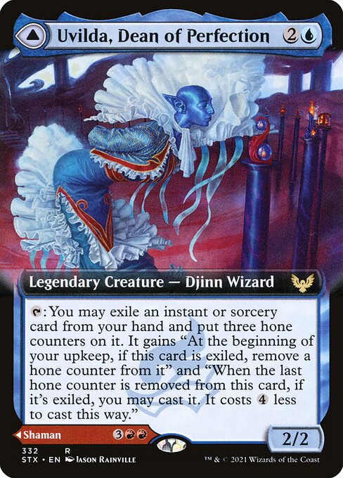 Uvilda, Dean of Perfection // Nassari, Dean of Expression – Strixhaven: School of Mages (STX-332) Magic: The Gathering card | LC-REM-20260804-15369846686028-298a4109-4f8d-449c-b13d-e678c1113b90 Hoofdafbeelding