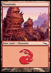 Mountain (V.1) - Mirrodin (Land) [MRD-299] Hoofdafbeelding