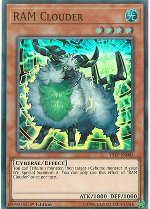 RAM Clouder — Starter Deck: Link Strike (YS17-003) Yu-Gi-Oh! card Immagine principale del prodotto