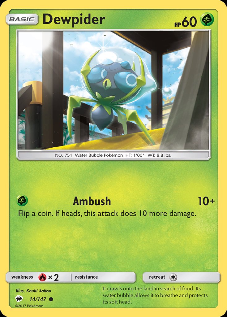 Dewpider - Burning Shadows (Common) [BUS-14] Image principale du produit