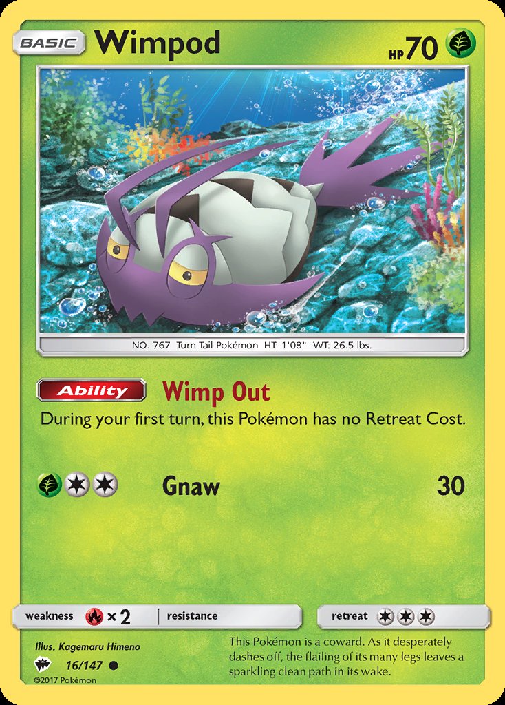 Wimpod - Burning Shadows (Common) [BUS-16] Image principale du produit
