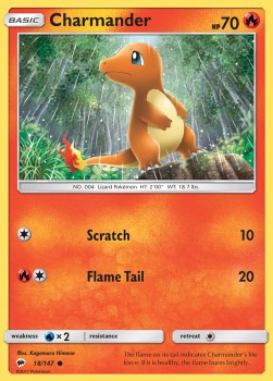 Charmander - Burning Shadows (Common) [BUS-18] Hover Image