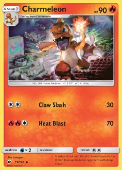 Charmeleon - Burning Shadows (Uncommon) [BUS-19] Hauptbild