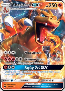 Charizard GX - Burning Shadows (Ultra Rare) [BUS-20] Hauptbild