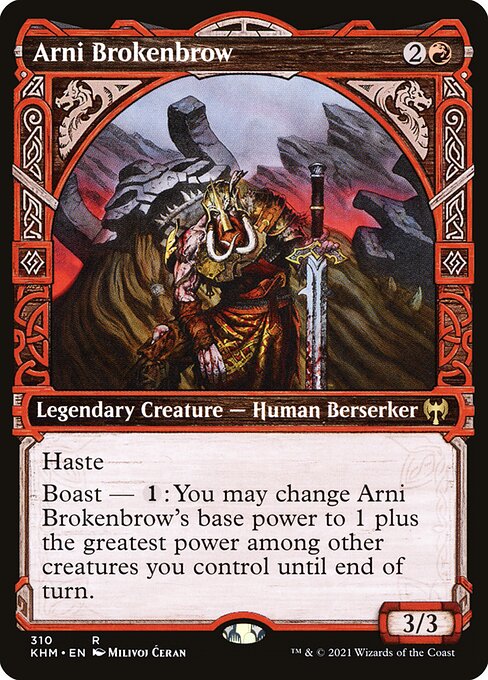Arni Brokenbrow – Kaldheim (KHM-310) Magic: The Gathering card | LC-REM-20260804-15151528608076-29945a0a-5d40-4305-b996-579177c8e8bf Hoofdafbeelding