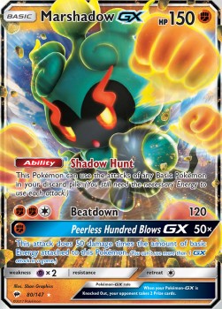 Marshadow GX - Burning Shadows (Ultra Rare) [BUS-80] Imagen principal del producto