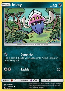 Inkay - Burning Shadows (Common) [BUS-89] Hover Image