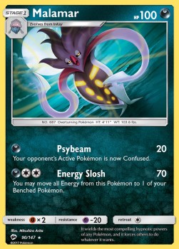 Malamar - Burning Shadows (Rare) [BUS-90] Hover Image