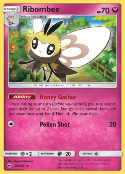 Ribombee - Burning Shadows (Uncommon) [BUS-96] Hover Image