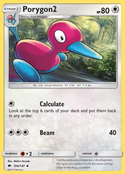 Porygon2 - Burning Shadows (Uncommon) [BUS-104]