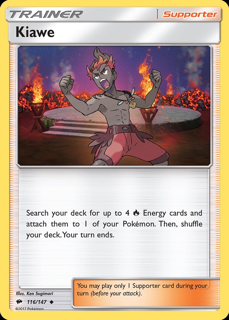Kiawe - Burning Shadows (Uncommon) [BUS-116] Imagen principal del producto