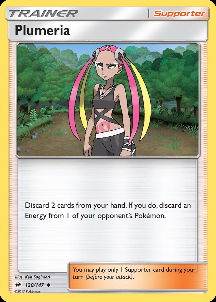 Plumeria - Burning Shadows (Uncommon) [BUS-120] Imagen principal del producto