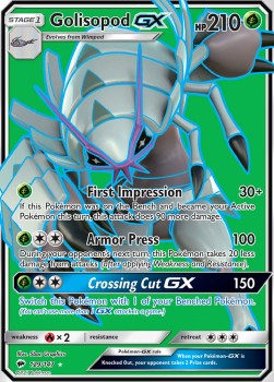 Golisopod GX - Burning Shadows (Ultra Rare) [BUS-129] Hover Image