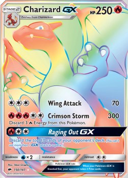 Charizard GX - Burning Shadows (Secret Rare) [BUS-150] Hover Image