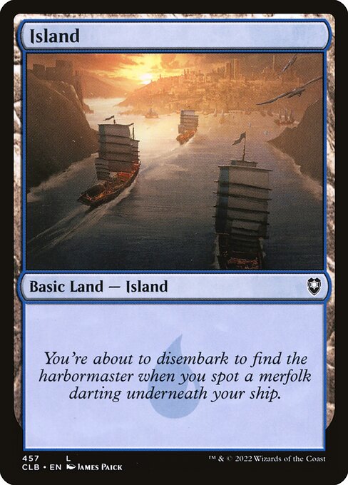 Island – Commander Legends: Battle for Baldur's Gate (CLB-457) Magic: The Gathering card | LC-REM-20260804-15151161016652-2995e06d-8145-485e-aeed-3da27a07545b Image principale du produit