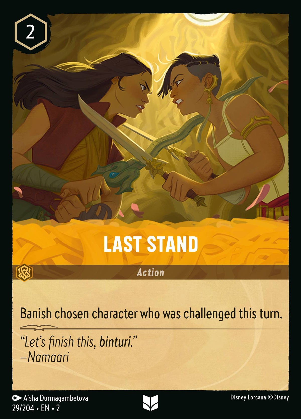 Last Stand — Rise of the Floodborn (2ROF-29) Disney Lorcana card Hauptbild