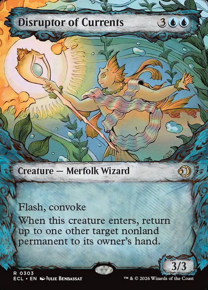 Magic-kaart Disruptor of Currents XECL-303 uit Lorwyn Eclipsed: Extras (Rare) Main image