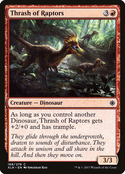 Thrash of Raptors – Ixalan (XLN-168) Magic: The Gathering card | LC-REM-20260804-15150877868364-2a03b859-811c-45ff-8d8a-9e87e4bbf113