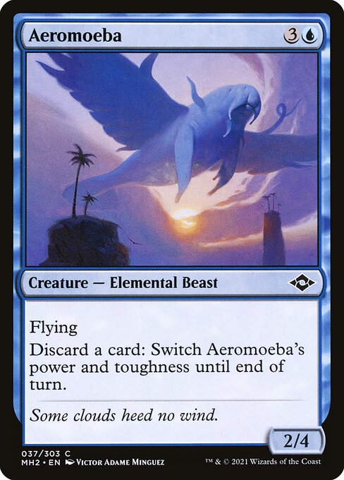Aeromoeba – Modern Horizons 2 (MH2-37) Magic: The Gathering kaart Image principale du produit