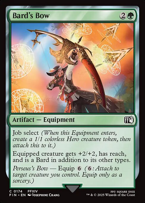 Bard's Bow – Final Fantasy (FIN-174) Magic: The Gathering card | LC-REM-20260804-15339927830860-2ac03e90-1e16-453f-88e4-a0448db73403 Main image