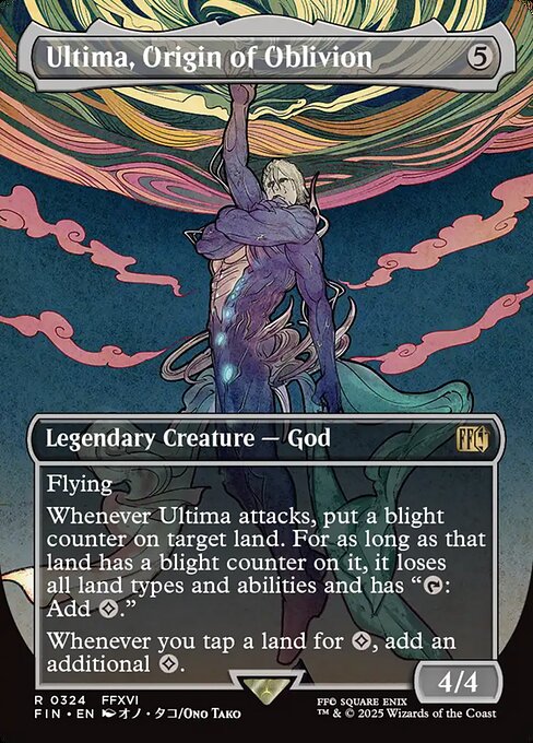 Ultima, Origin of Oblivion – Final Fantasy (FIN-324) Magic: The Gathering card | LC-REM-20260804-15543934452044-2ac1b165-27ff-47f3-b598-43f7f021093a Imagen principal del producto