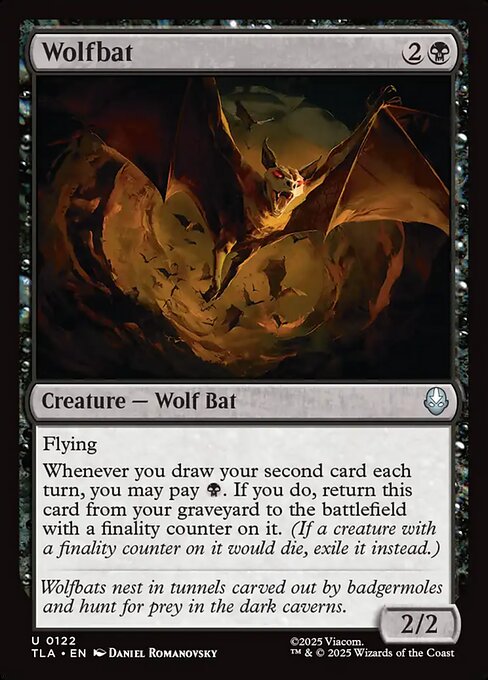 Wolfbat – Avatar: The Last Airbender (TLA-122) Magic: The Gathering card | LC-REM-20260804-15573188084044-2ae83b4e-e5a4-4c98-8d16-eef3c71b8ff2