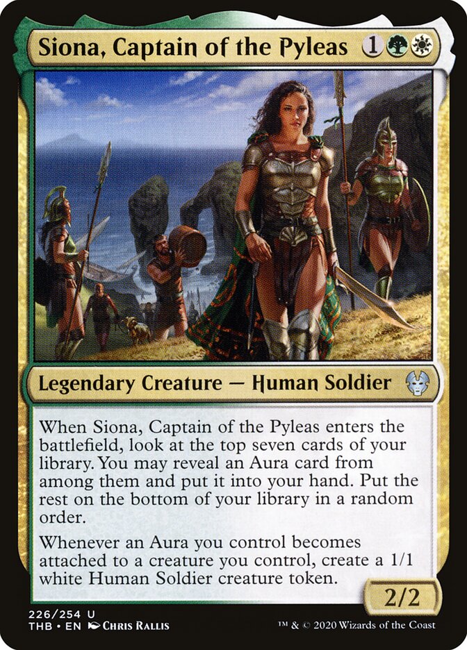 Siona, Captain of the Pyleas - Theros Beyond Death (Uncommon) [THB-226]