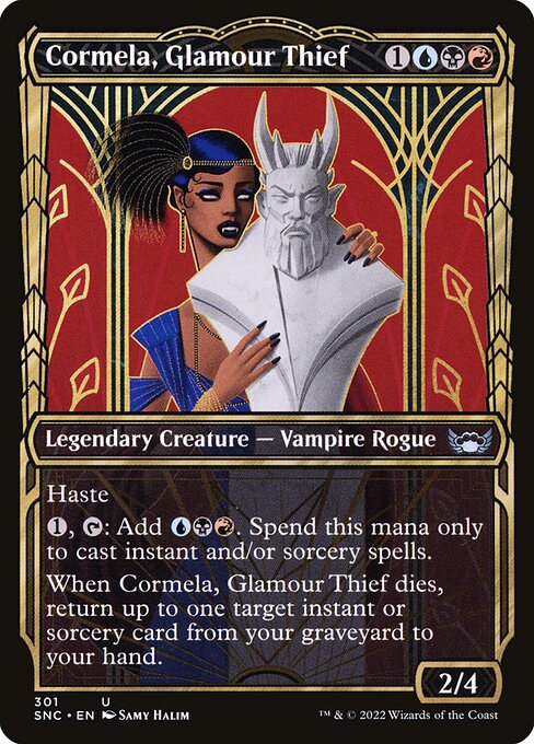 Cormela, Glamour Thief – Streets of New Capenna (SNC-301) Magic: The Gathering card | LC-REM-20260804-15383678943564-2b43fca7-3b37-4d40-88c8-aa178b68f75c Imagen principal del producto