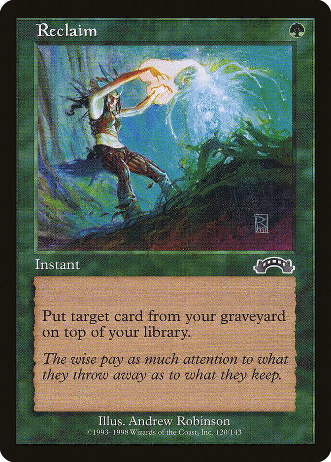 Magic-kaart Reclaim EXO-120 uit Exodus (Common) Hoofdafbeelding