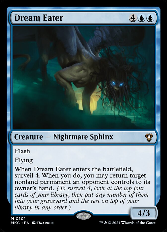 Dream Eater - Commander: Murders at Karlov Manor (Mythic) [MKC-101]