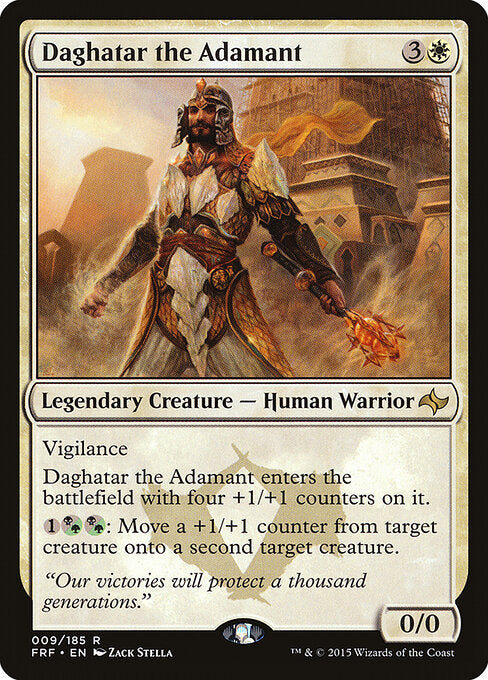 Daghatar the Adamant – Fate Reforged (FRF-9) Magic: The Gathering card