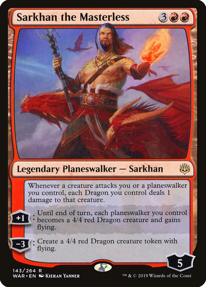 Sarkhan the Masterless - War of the Spark (Rare) [WAR-143]