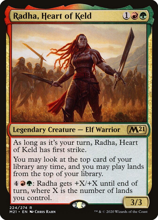 Radha, Heart of Keld - Core 2021 (Rare) [M21-224]