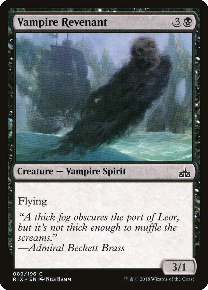 Vampire Revenant - Rivals of Ixalan (Common) [RIX-89]