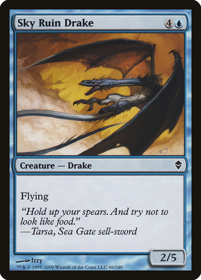 Sky Ruin Drake - Zendikar (Common) [ZEN-66]