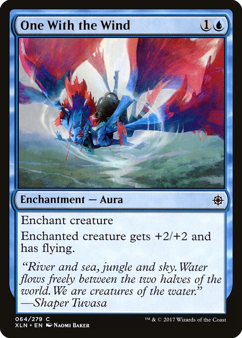 One With the Wind – Ixalan (XLN-64) Magic: The Gathering card