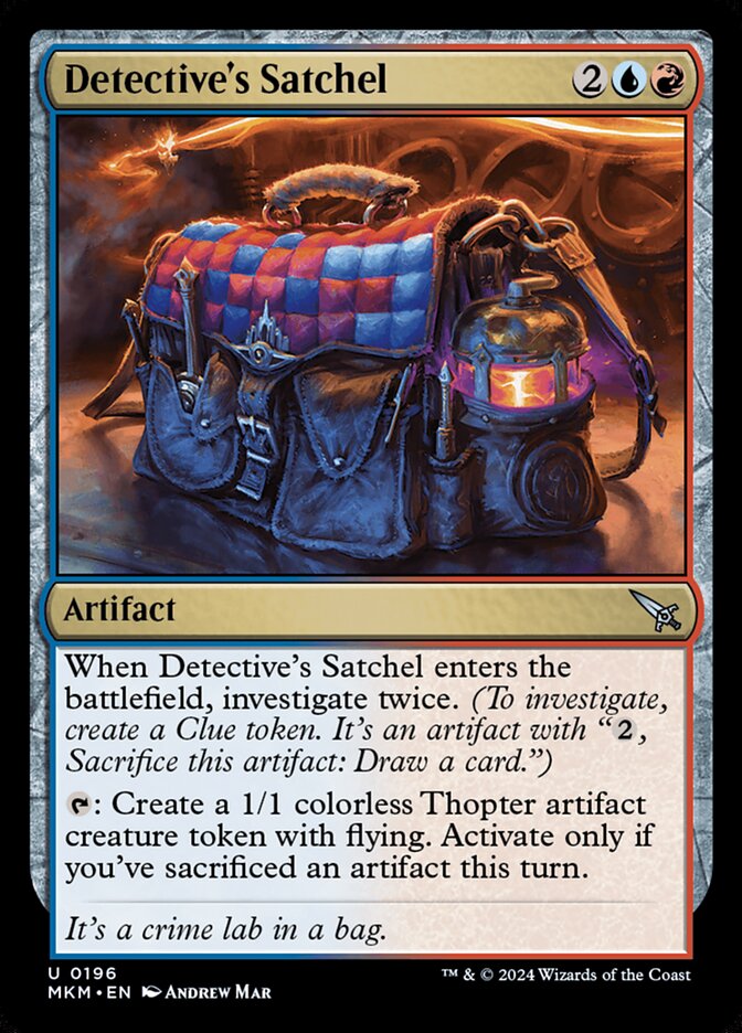 Detective's Satchel - Murders at Karlov Manor (Uncommon) [MKM-196] Hauptbild