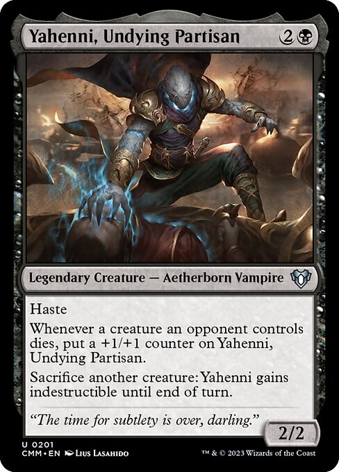 Yahenni, Undying Partisan – Commander Masters (CMM-201) Magic: The Gathering card | LC-REM-20260804-15376409624908-2c0c19c3-0ea6-4b05-9cde-e9863b1fbe04 Immagine principale del prodotto