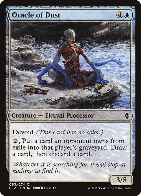 Oracle of Dust – Battle for Zendikar (BFZ-63) Magic: The Gathering card