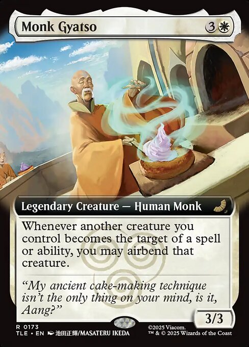 Monk Gyatso – Magic: The Gathering | Avatar: The Last Airbender: Eternal (TLE-173) Magic: The Gathering card