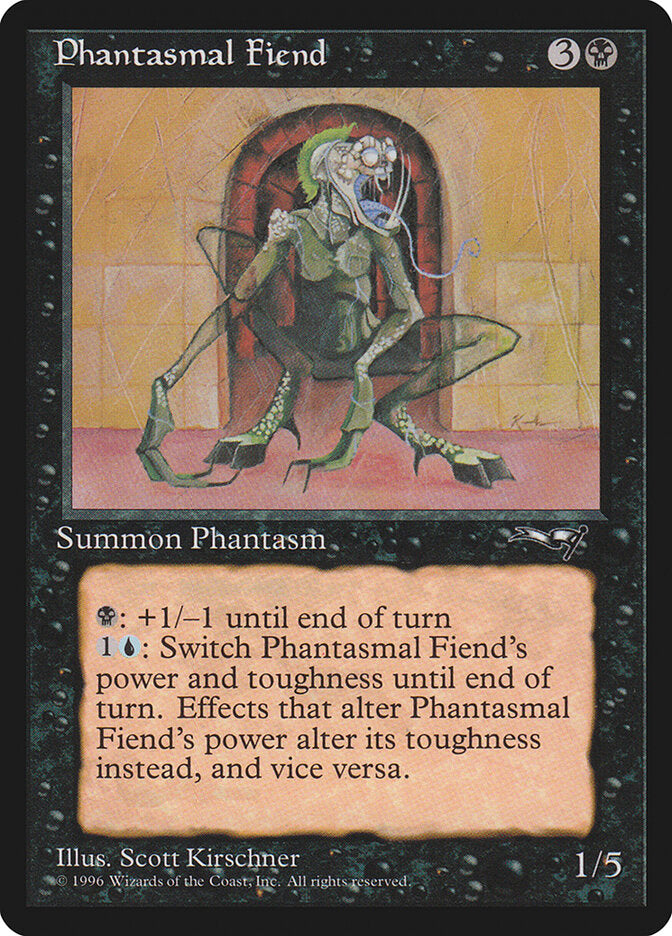 Magic-kaart Phantasmal Fiend ALL-57b uit Alliances (Common) Imagen principal del producto