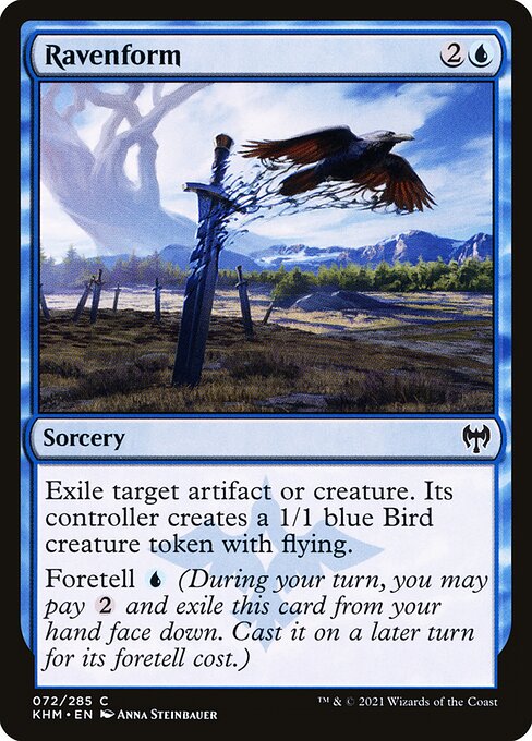 Ravenform – Kaldheim (KHM-72) Magic: The Gathering card | LC-REM-20260804-15608872796492-2c2cfcd7-b43a-4dad-a033-e661f55ceecd