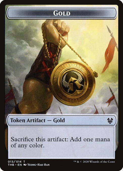 Gold – Theros Beyond Death Tokens (TTHB-13) Magic: The Gathering card | LC-REM-20260804-15151524249932-2c315a76-9561-426e-b726-288424a5069b
