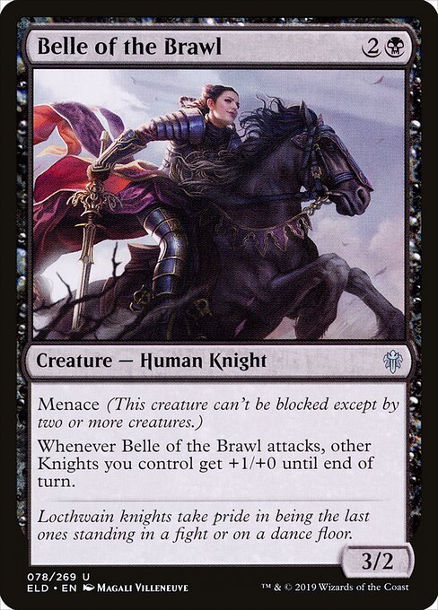 Belle of the Brawl – Throne of Eldraine (ELD-78) Magic: The Gathering card